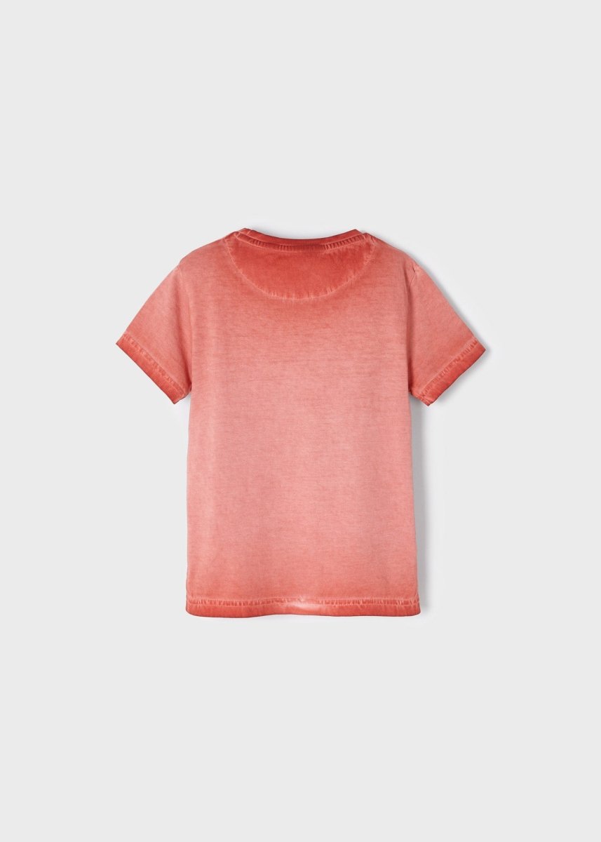 Mayoral Mini T-Shirt w/ Beach Graphic_ Terracotta 3022 - 15 - NorthBoys