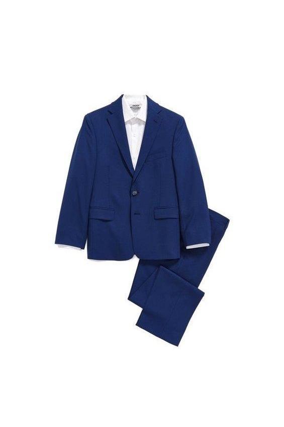 Michael Kors Boys Blue Wool Suit-NorthBoys