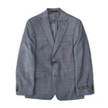 Michael Kors Boys Husky Blue Window Wool Sports Jacket-NorthBoys