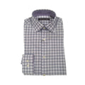 Michael Kors Boys Lavender Plaid Cotton Shirt - NorthBoys