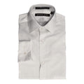 Michael Kors Boys White Tonal Cotton Shirt - NorthBoys