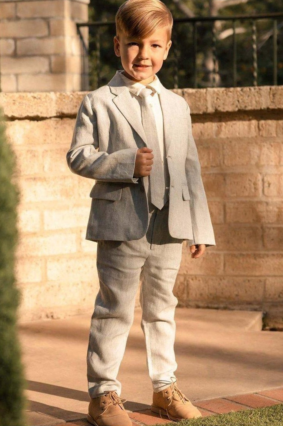 Noralee Sebastian Chambray 2 Piece Suit-NorthBoys
