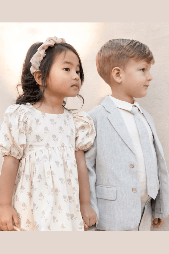 Noralee Skinny Linen Tie _Chambray NLA010 - 1026 - NorthBoys