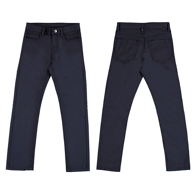 Nukutavake 5 Pocket Slim Fit Basic Pant _Navy 520 - 23 - NorthBoys