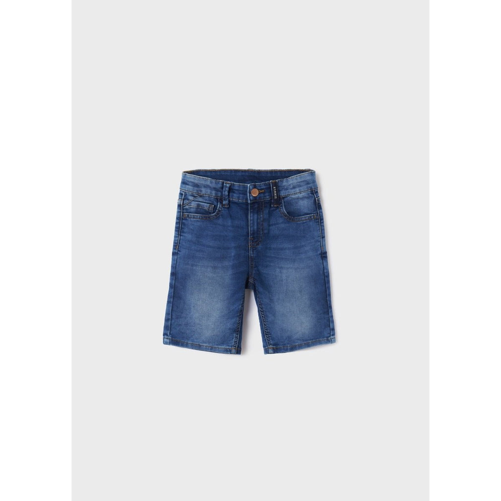 Nukutavake Bermuda Soft Denim Shorts _Medium Blue 6214 - 68 - NorthBoys