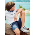 Nukutavake Bermuda Soft Denim Shorts _Medium Blue 6214 - 68 - NorthBoys