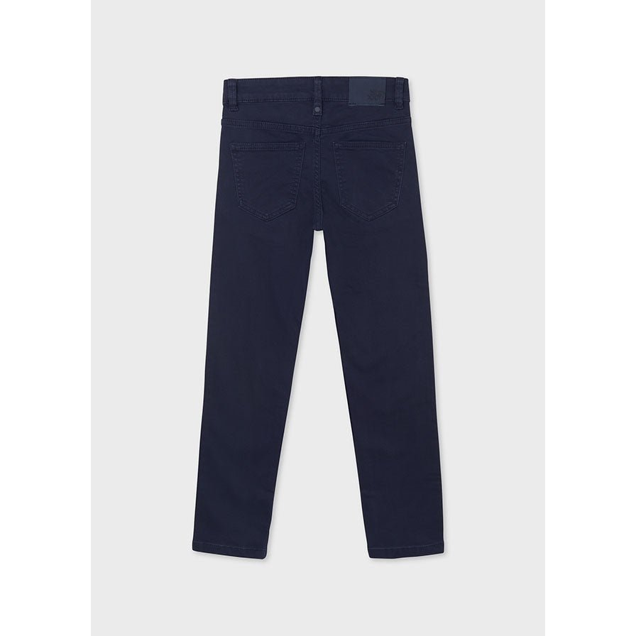 Nukutavake Boys 5 Pocket Navy Cotton Pants 7550 - 18 - NorthBoys