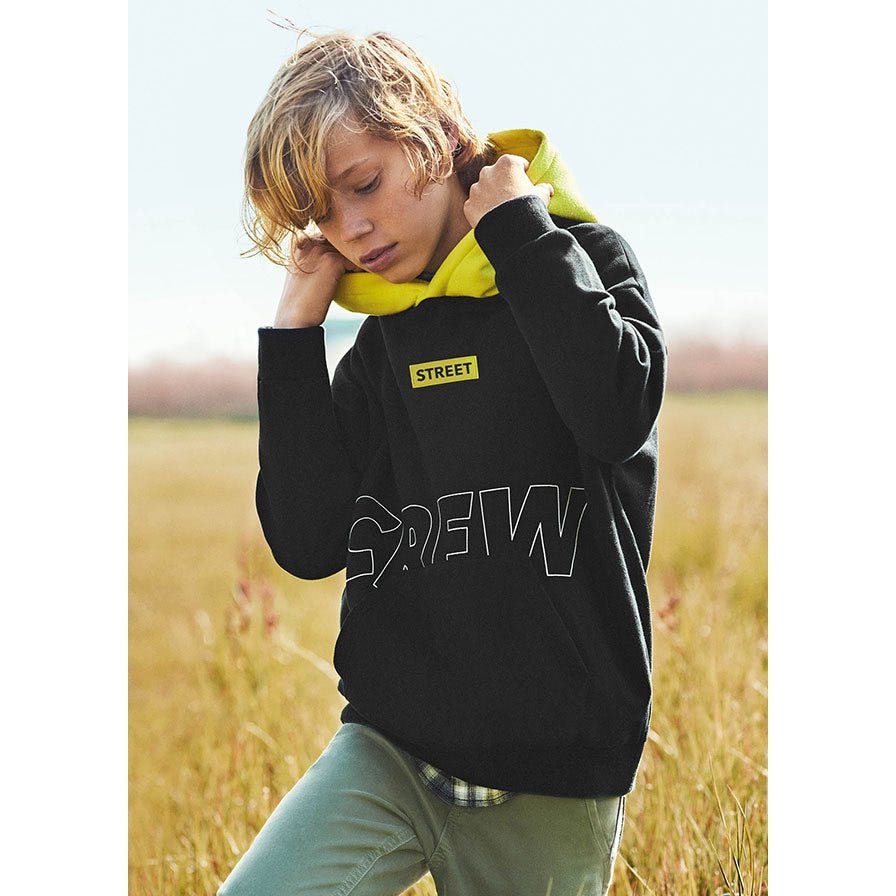 Nukutavake Boys Contrast Pullover With Hoodie 7403 - 62 - NorthBoys