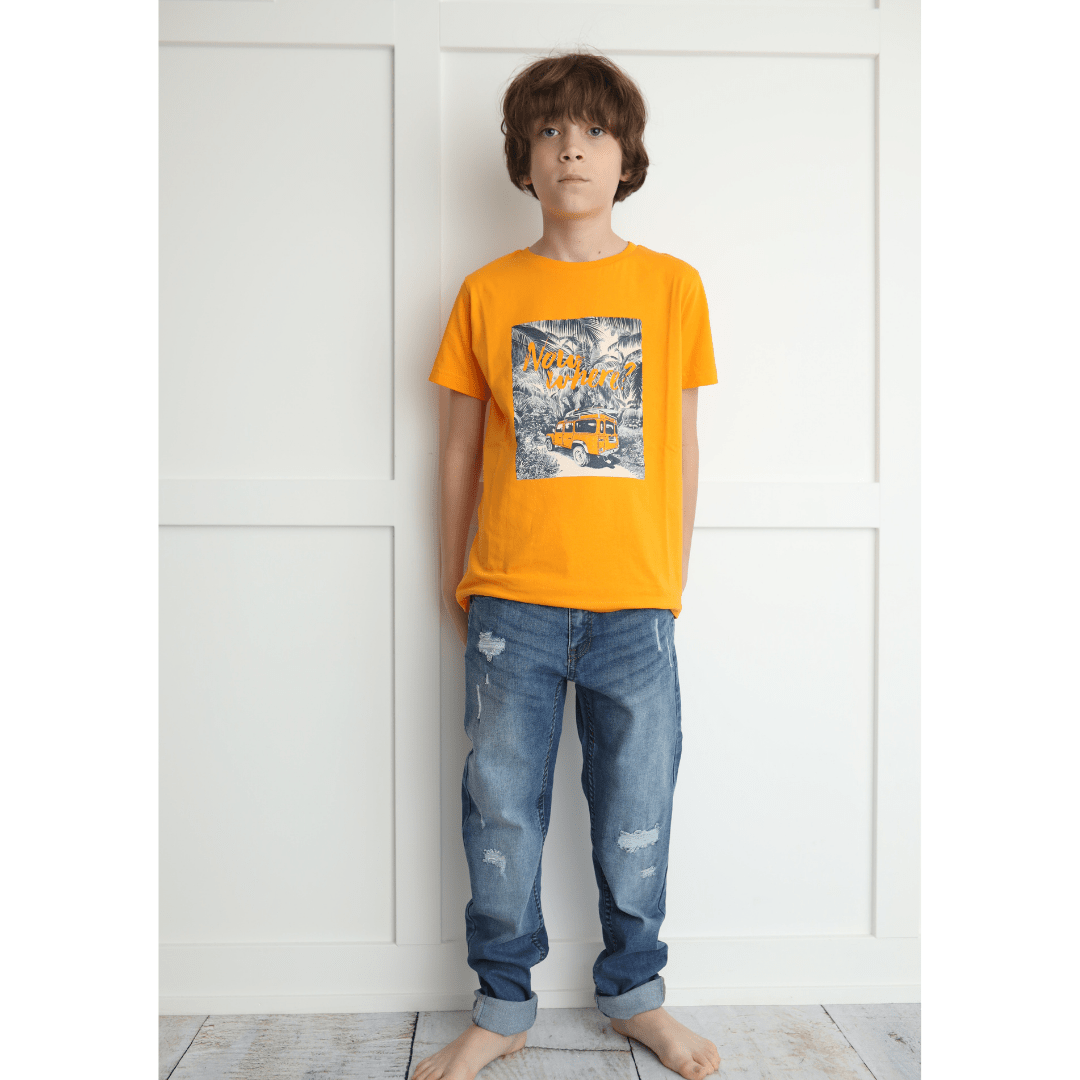 Nukutavake Boys Denim Ripped Jeans - NorthBoys