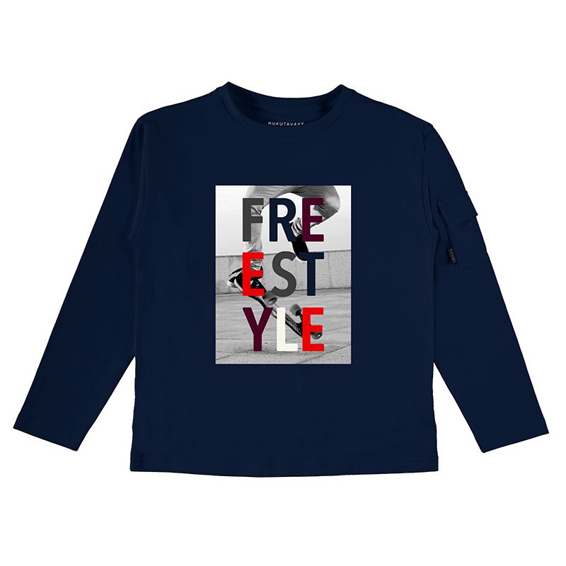 Nukutavake Boys L/s " Freestyle " T-Shirt 7020 - 50 - NorthBoys