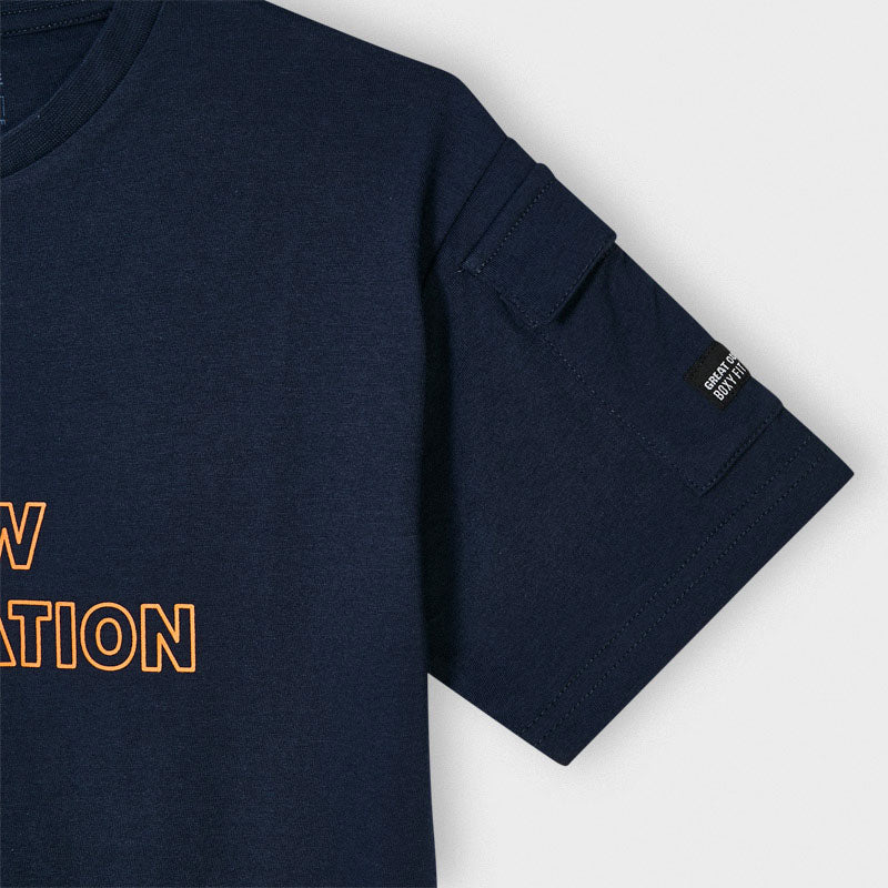 Nukutavake Boys Navy Rules T-Shirt - NorthBoys