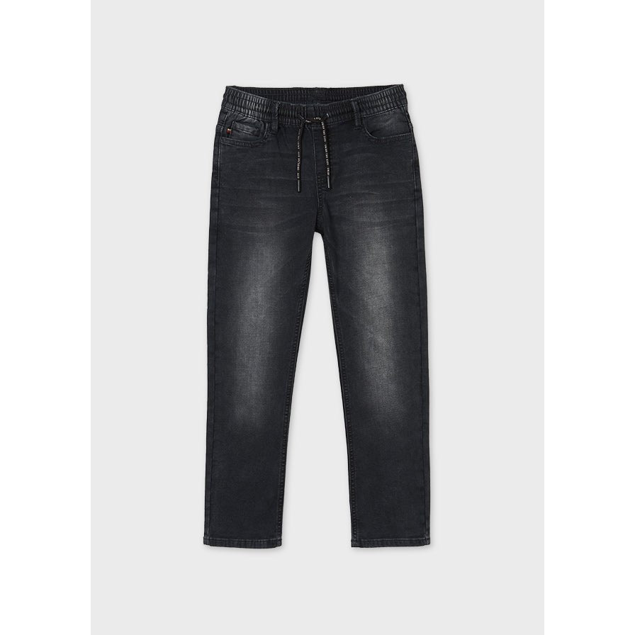 Nukutavake Boys Soft Denim Black Jogger Jeans 7555 - 67 - NorthBoys