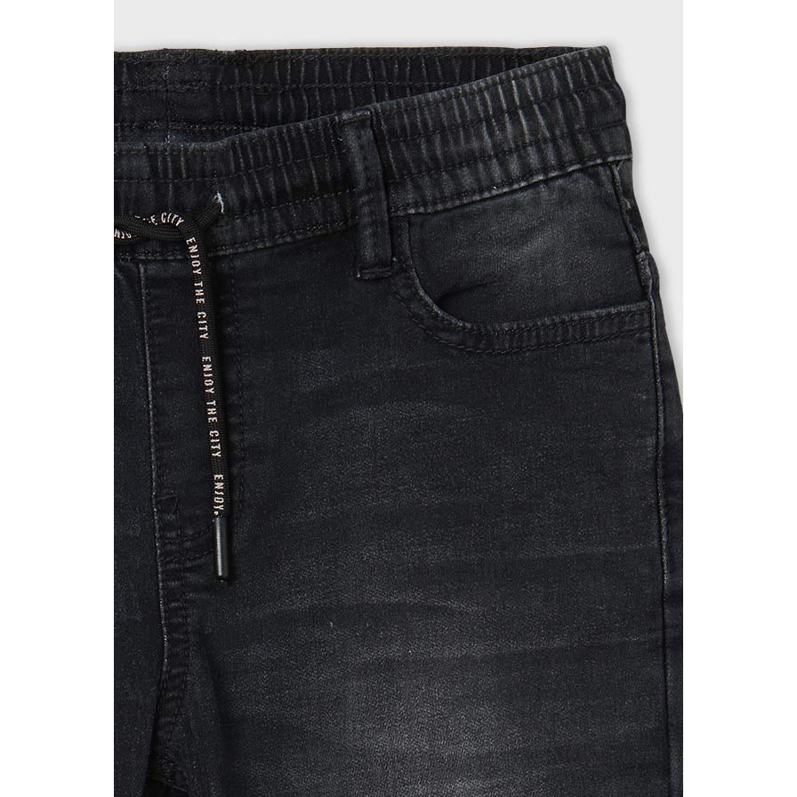 Nukutavake Boys Soft Denim Black Jogger Jeans 7555 - 67 - NorthBoys
