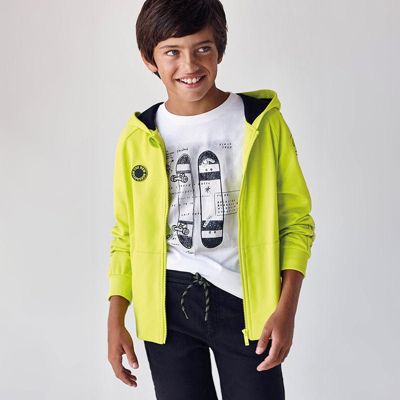 Nukutavake Boys White Skateboard T-Shirt - NorthBoys