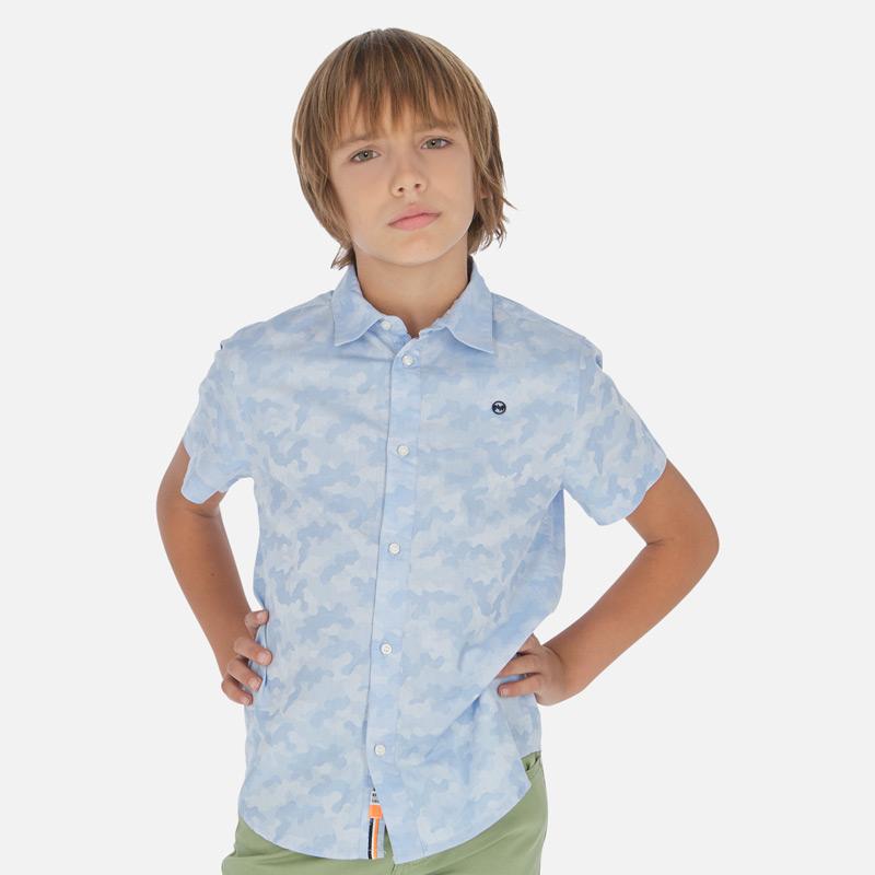 Nukutavake Boys s/s Camouflage Dress Shirt - NorthBoys