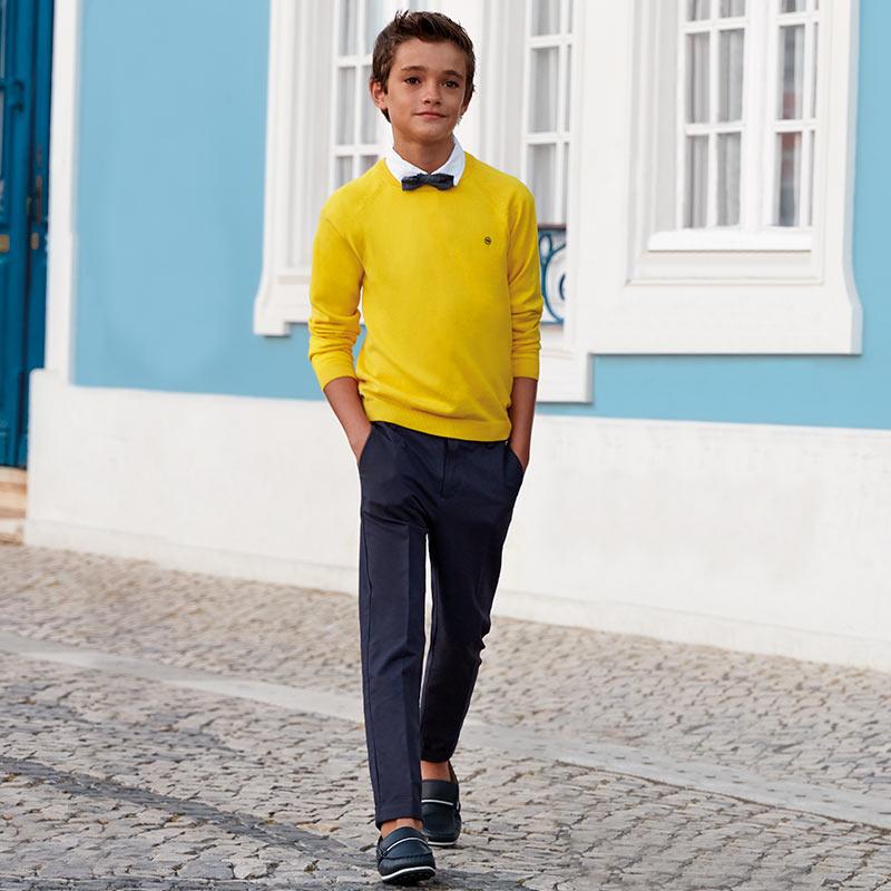 Nukutavake Dressy Navy Cotton/Linen Pants 6509 - NorthBoys