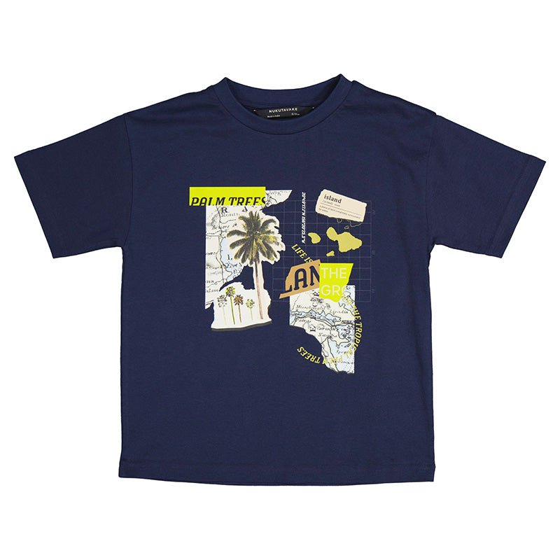Nukutavake Island Life T-Shirt_Navy 6077 - 51 - NorthBoys