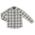 Nukutavake L/S Plaid Shirt _Grey 7166 - 92 - NorthBoys