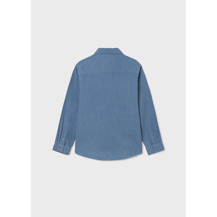 Nukutavake L/S Shirt _Blue 7165 - 38 - NorthBoys