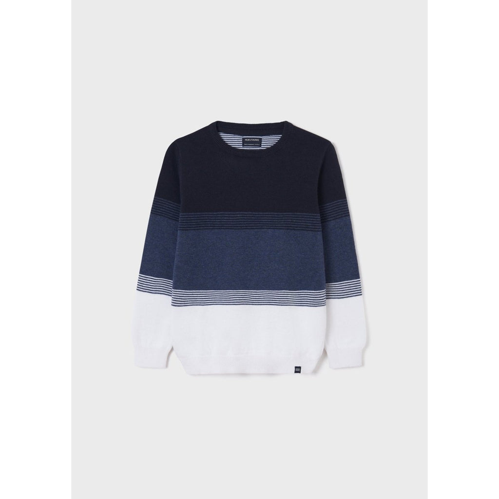 Nukutavake Striped Sweater _Navy 6323 - 2 - NorthBoys