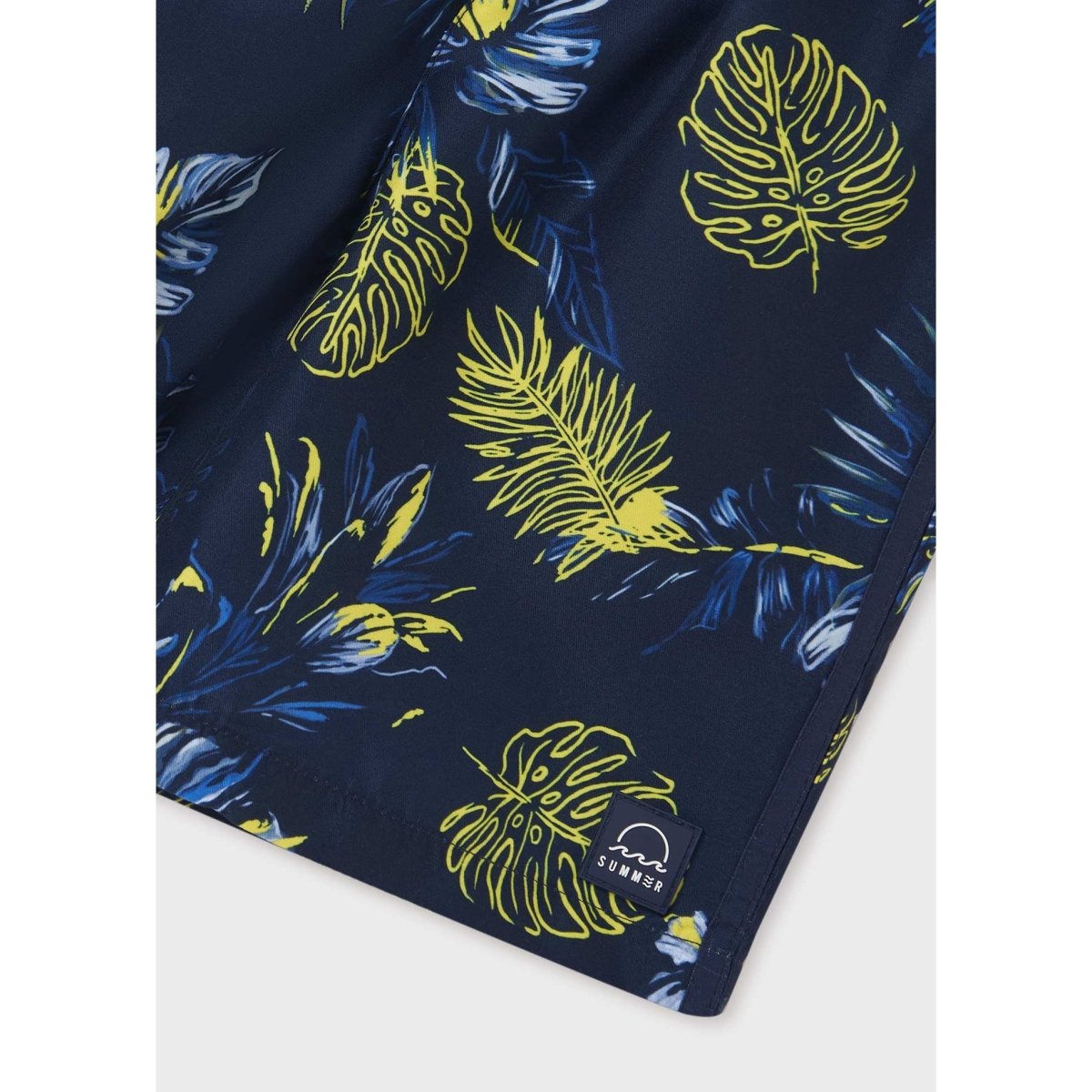 Nukutavake Tropic Print Swim Shorts _Navy 6647 - 11 - NorthBoys