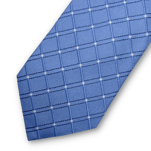 Paul Lawrence Boys Italian Silk Tie _Blue 101 - 1 - NorthBoys