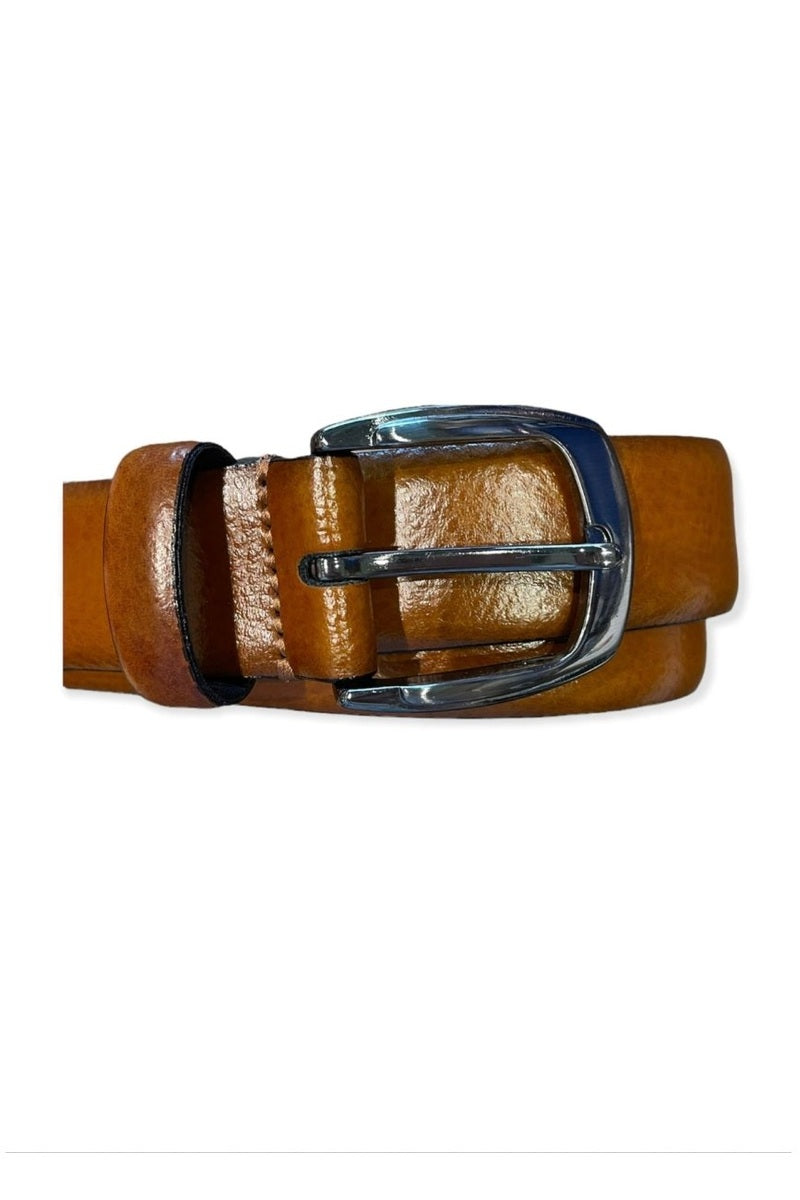 Paul Lawrence Leather Belt_Cognac JC30 - NorthBoys