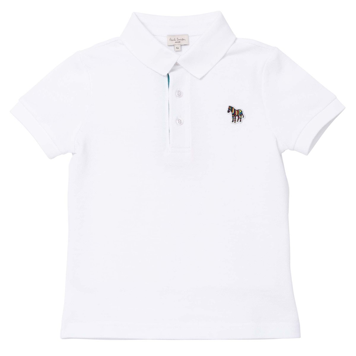 Paul Smith Jr Boys s/s Polo_White P25702 - NorthBoys