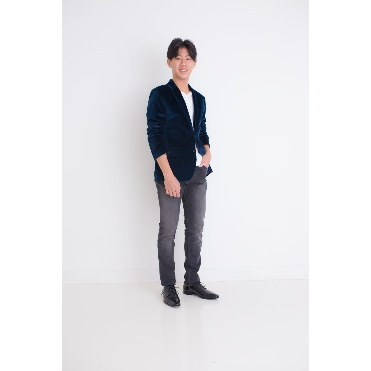 Paul Smith Jr Dark Teal Velvet Jacket 192 5P40532 - NorthBoys