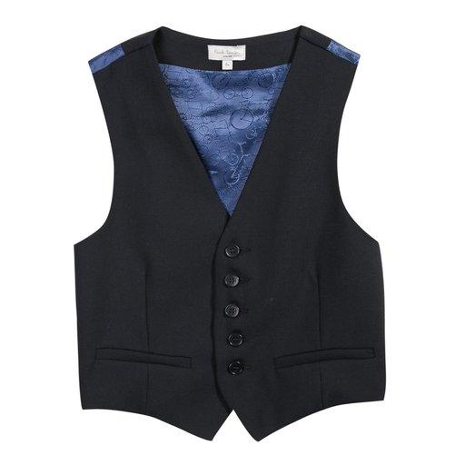 Paul Smith Jr Slim Fit Navy Vest - NorthBoys
