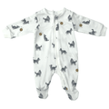 Petit Lem Baby Sleeper w/Wolf Print _Off White 22FRG28022 - 101 - NorthBoys