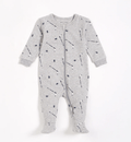 Petit Lem Hockey Print Sleeper _Grey 22FRS64065 - 904 - NorthBoys