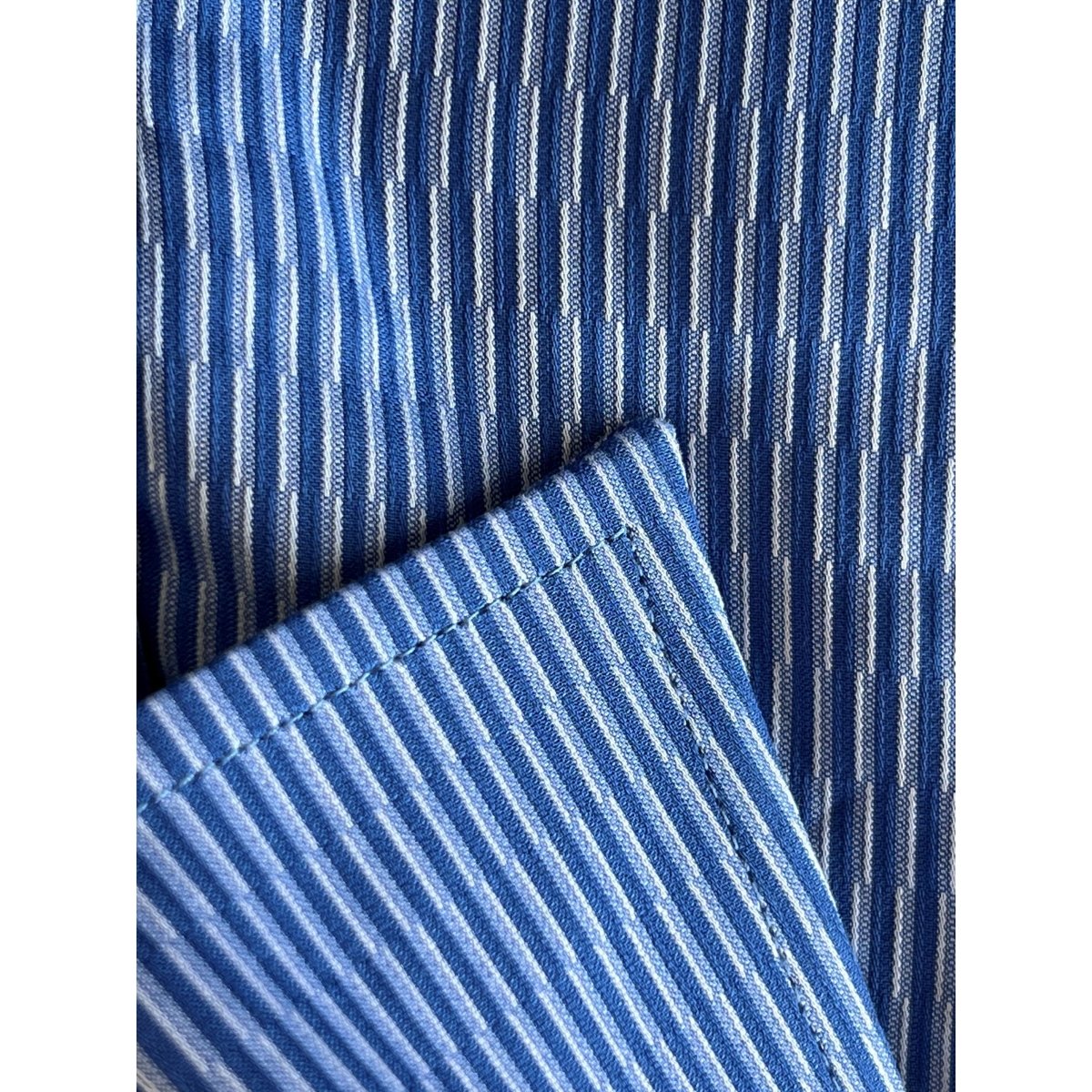 PinoPorte Boys Blue Striped Cotton Dress Shirt_ZH001 - NorthBoys