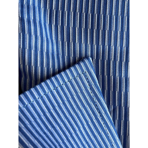 PinoPorte Boys Blue Striped Cotton Dress Shirt_ZH001 - NorthBoys