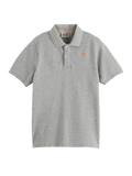 Scotch & Soda Boys Classic S/S Polo _Grey 173175 - 0606 - NorthBoys