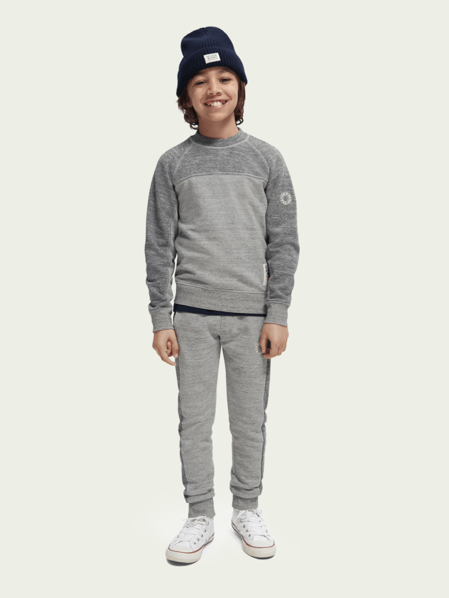 Scotch & Soda Boys Color Blocked Sweatpants _Grey 167545 - 0606 - NorthBoys