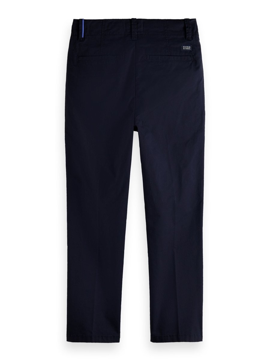 Scotch & Soda Boys Loose Tapered Fit Chino Pants _Blue 171004 - 0002 - NorthBoys