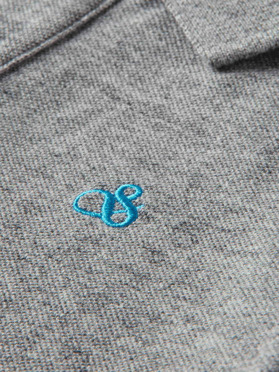 Scotch & Soda Boys S/S Polo _Grey 171190 - 0606 - NorthBoys