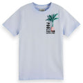 Scotch & Soda Boys T-Shirt w/Graphic _Blue 170560 - 4346 - NorthBoys