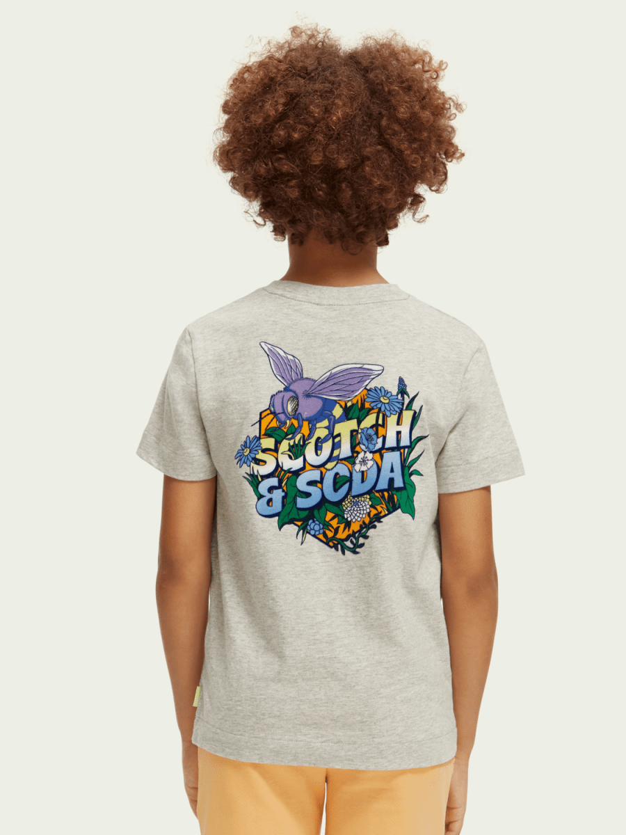 Scotch & Soda Boys T-Shirt_Grey 170558 - 0606 - NorthBoys