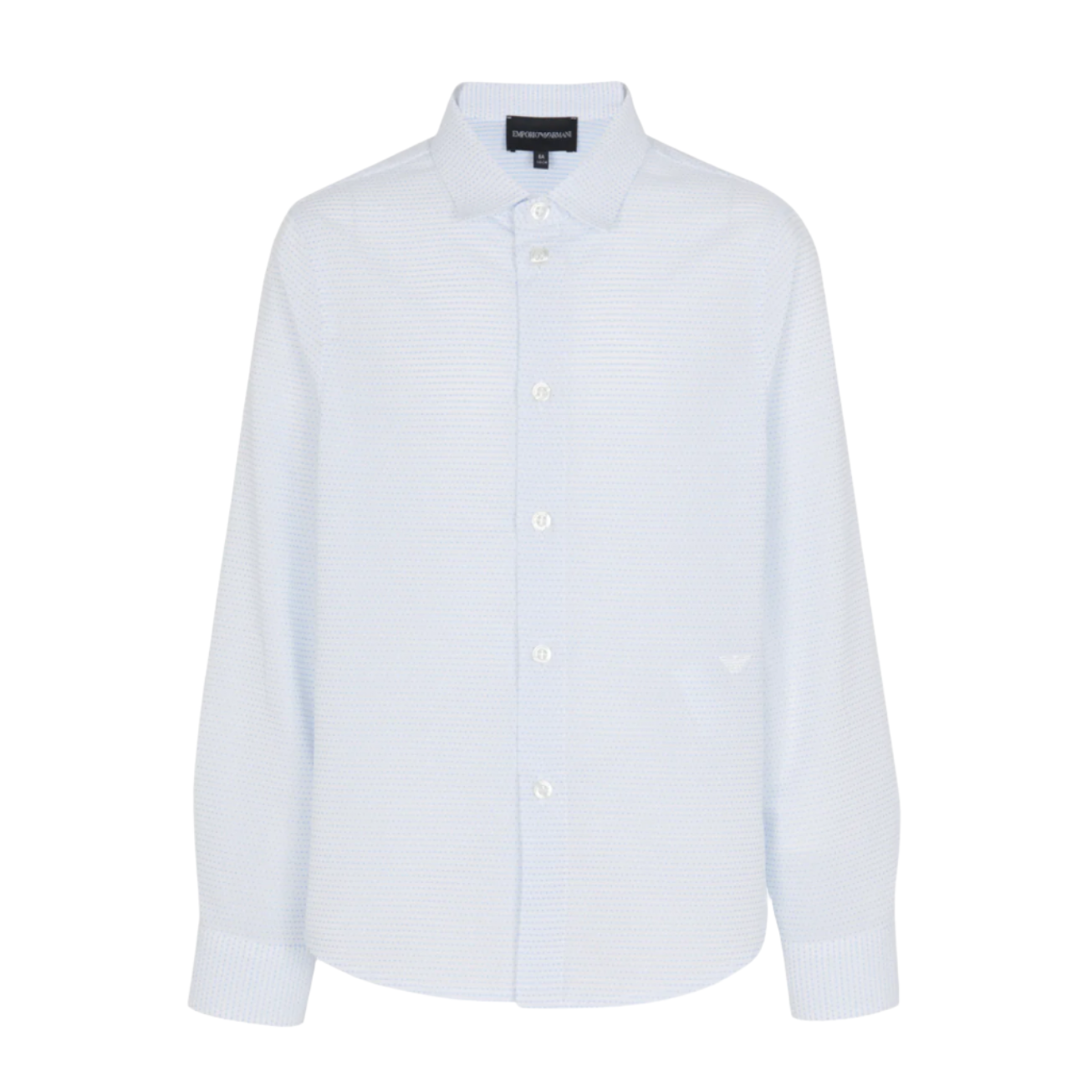 Emporio Armani Boys Pale Blue Dress Shirt_3L4CJD-F9A8