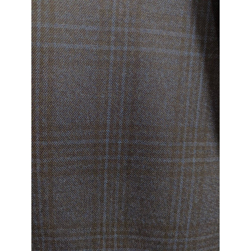 T.O. Collection Boys Classic Dark Blue Plaid Suit 3720-1C-NorthBoys