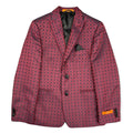 Tallia Boys Burgundy Medallian Sports Jacket U0067 - NorthBoys