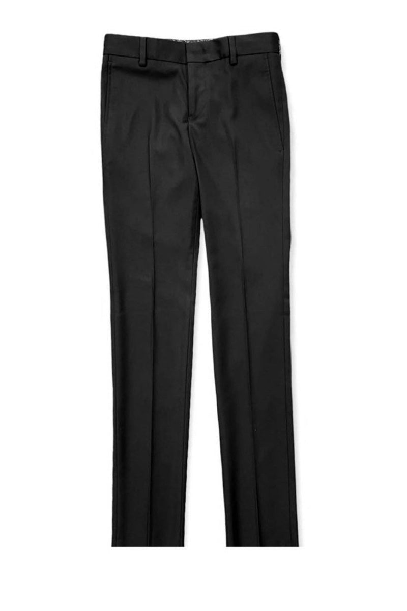Tallia Boys Skinny Black Suit Dress Wool Pants_ 9Y0000-NorthBoys