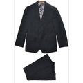 Tallia Boys Skinny Black Wool Suit Y0257-NorthBoys