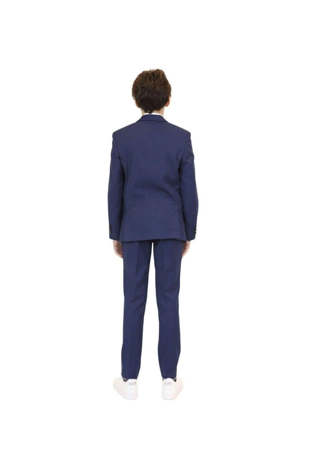 Tallia Boys Skinny Blue Birdseye Suit-NorthBoys