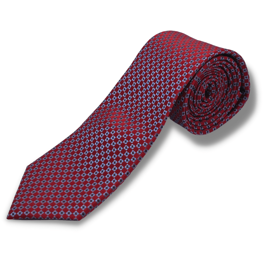 Tallia Boys Tie_Red/Blue FZ0016 - NorthBoys