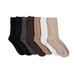 Tic Tac Toe Dress Socks 1pr, Blk, 7 - 8.5 (3 - 7 yrs) - NorthBoys