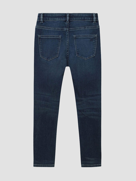 Shop Menswear Online - Hugo Boss slim fit mens jeans in dark blue italian  denim – Mens Suit Warehouse - Melbourne
