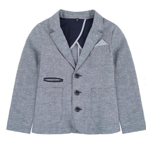 Armani Junior Linen Suit 181 3Y4G05/3Z4P02 Suits (Boys) Armani Junior Light Blue 8S 